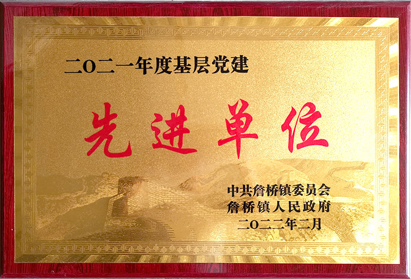 2021年度基層黨建先進單位